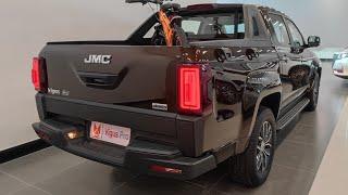 All new 2023 JMC Vigus Pro 2.0L 4WD Pick Up- Brown Color  Exterior and Interior