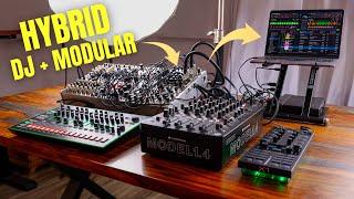 How to approach a Hybrid DJ  Modular Synth Live Set Up