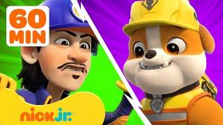 Rubble Fixes Speed Meisters Construction Builds in 1 Hour  Rubble & Crew  Nick Jr.