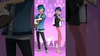 MLB characters as marinette style  #miraculous #shorts #viral #video #youtubeshorts