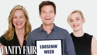 Jason Bateman Teaches You Ozark Slang With Julia Garner & Laura Linney  Vanity Fair