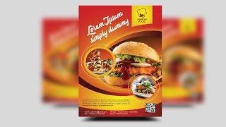 How to Create a Professional Flyer in Photoshop Restaurant Flyer