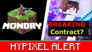 Fiizy in LEGAL Trouble?...Minecraft Monday Badlion Lunar Client Halloween Update Hypixel