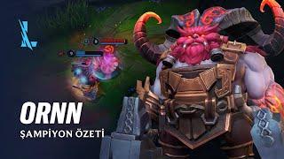 Ornn Şampiyon Özeti  Oynanış - League of Legends Wild Rift