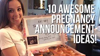10 AWESOME PREGNANCY ANNOUNCEMENT IDEAS