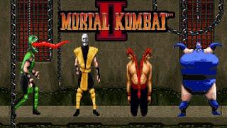 Mortal Kombat 2 SNES - All Fatalities