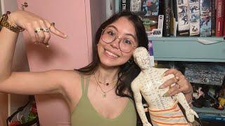 ASMR Fast Personal Attention Massage on You Acupuncture Doll Gripping Rubbing