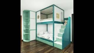 20 Inspirasi Desain kamar tidur 2 anak  Desain