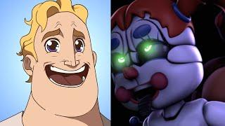 Mr Incredible Becoming Canny Circus baby FULL  FNAF Animation