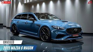 New 2025 Mazda 6 Wagon Unveiled - Will it be the most attractive wagon?