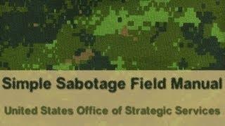 Simple Sabotage Field Manual - FULL Audio Book - by United States Office of Strategic Services OSS