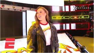 Ronda Rousey makes her big WWE entrance at the Royal Rumble  ESPN