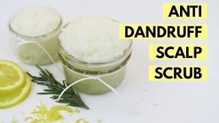 Anti-dandruff Lemon and Rosemary Sugar Scalp Scrub