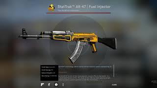 StatTrak AK-47  Fuel Injector unboxing 