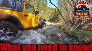 So many water crossings on this Colorado Trail