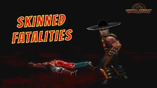 Kung Lao Fatalities With Scorpion Skin - Scorpion Imitate Liu Kang Mortal Kombat Shaolin Monks