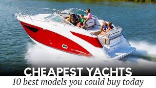 10 Cheapest Yachts and Power Boats with Spacious Cabins You Could Buy Some Day