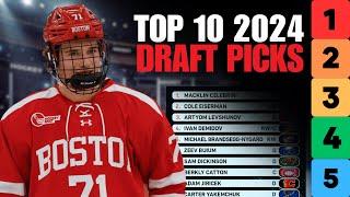 My NHL 2024 Draft MOCK DRAFT