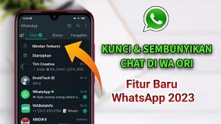 Fitur Baru WhatsAppMengunci Dan Menyembunyikan Chat