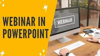 WEBINAR PRESENTATION How To Make Webinar Presentation In PPT To Easily Create Your Webinar Slides