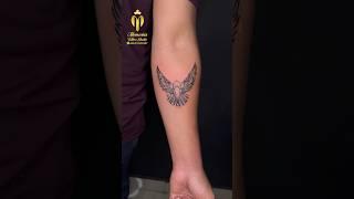 Eagle tattoo  memories tattoo studio  tattoo design for boys #tatttoo #shorts #youtubeviral