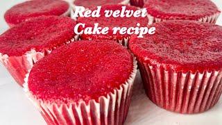 Im ADDICTED to the FLUFFINESS of this RED VELVET CUPCAKE recipe