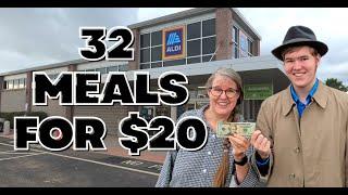 Aldi Frugal Dinner Challenge32 Meals for $20