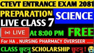 CTEVT Entrance Exam 2081 Preparation live class 4  Ctevt entrance exam model question 2081 ENGLISH