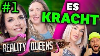 REALITY QUEENS Büchner-BEEF & MEGA-Cast in Dschungel-Show Folge 1