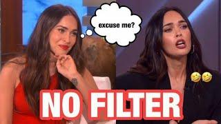 Megan Fox having NO FILTER for 2 minutes straight