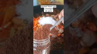 Sambal Pecel Lele Khas Pedagang #lalapanlamongan