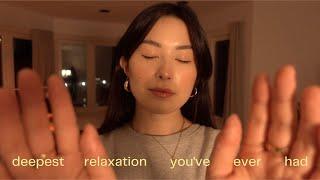 ASMR Reiki w Hypnosis for Complete Deep Relaxation Yoga Nidra Singing Bowl Candle Crackling