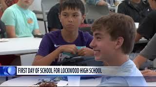 Lockwood High School celebrates its first day of school... ever