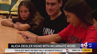 McAllen Memorials Alicia Ziegler Signs with Incarnate Word