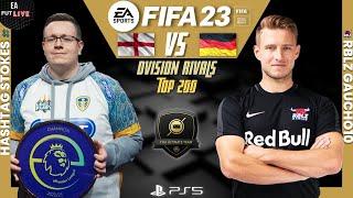 HASHTAG STOKES VS RBLZ GAUCHO10  FIFA 23 DIVISION RIVALS TOP 200 - PRO VS PRO