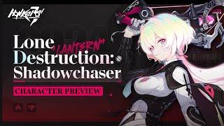 Lantern Tsavorae Lone Destruction Shadowchaser Battlesuit Preview - Honkai Impact 3rd