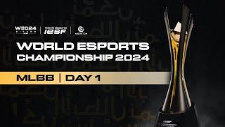  LIVE  IESF WEC 2024  MLBB DAY 1  Bahasa Indonesia