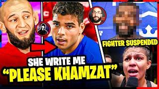 Khamzat Chimaev REVEALS DMs from Costa’s GF Islam Makhachev BLASTS Jon Jones UFC Fighter SUSPENDED