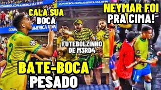 BATE BOCA PESADO ENTRE DANILO E TORCEDORES APÓS O EMPATE DA SELEÇÃO BRASILEIRA