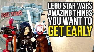 Lego Star Wars The Skywalker Saga - Amazing Early Characters Secrets & More Lego Star Wars Tips