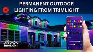 Trimlight Permanent Outdoor Lighting with the Trimlight Edge Controller