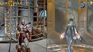 Bayonetta 2 Vs kratos Gow 3  Comparison