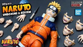 NARUTO SH Figuarts Bandai Unboxing e Review BR  DiegoHDM