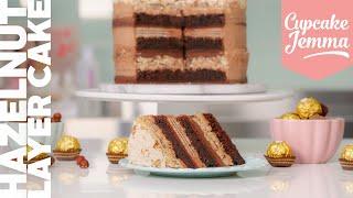 Yolanda Gamps Hazelnut Meringue Layer Cake from How To Cake It  Full Recipe  Cupcake Jemma