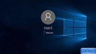 How to Create a New User Account on Windows 10  How to Create a Guest User Account