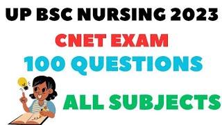 BSc Nursing Entrance Exam 2023 Previous Year Questions Practice 
