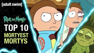 Top 10 Mortyest Mortys of All Time  Rick and Morty  adult swim