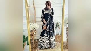 Shopee Haul Gamis Maxmara Amerta Luxury