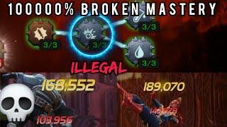 100000% Insane Broken Mastery - Instant K.O.  Max Recoil  TOP 5 Max Recoil Friendly Champion 