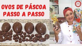 MINI CURSO  Como fazer ovos de Páscoa 2022*** Passo a passo para iniciantes